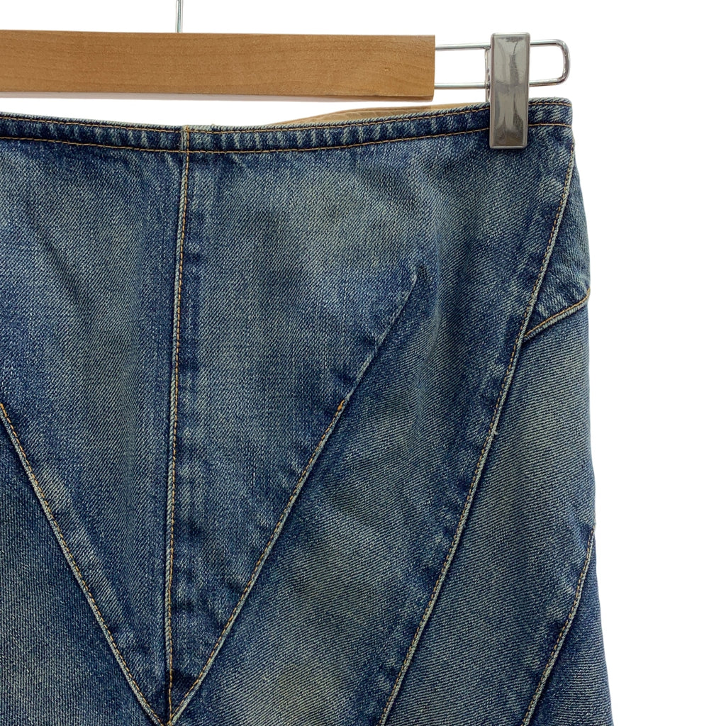 JUNYA WATANABE COMME des GARÇONS / Junya Watanabe | 2005 秋冬系列 | 重構拼接美人魚牛仔裙 | S 碼 |