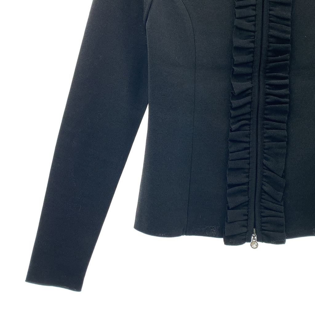 Rene / ルネ | パール ニット ジップ カーディガン | 36 |