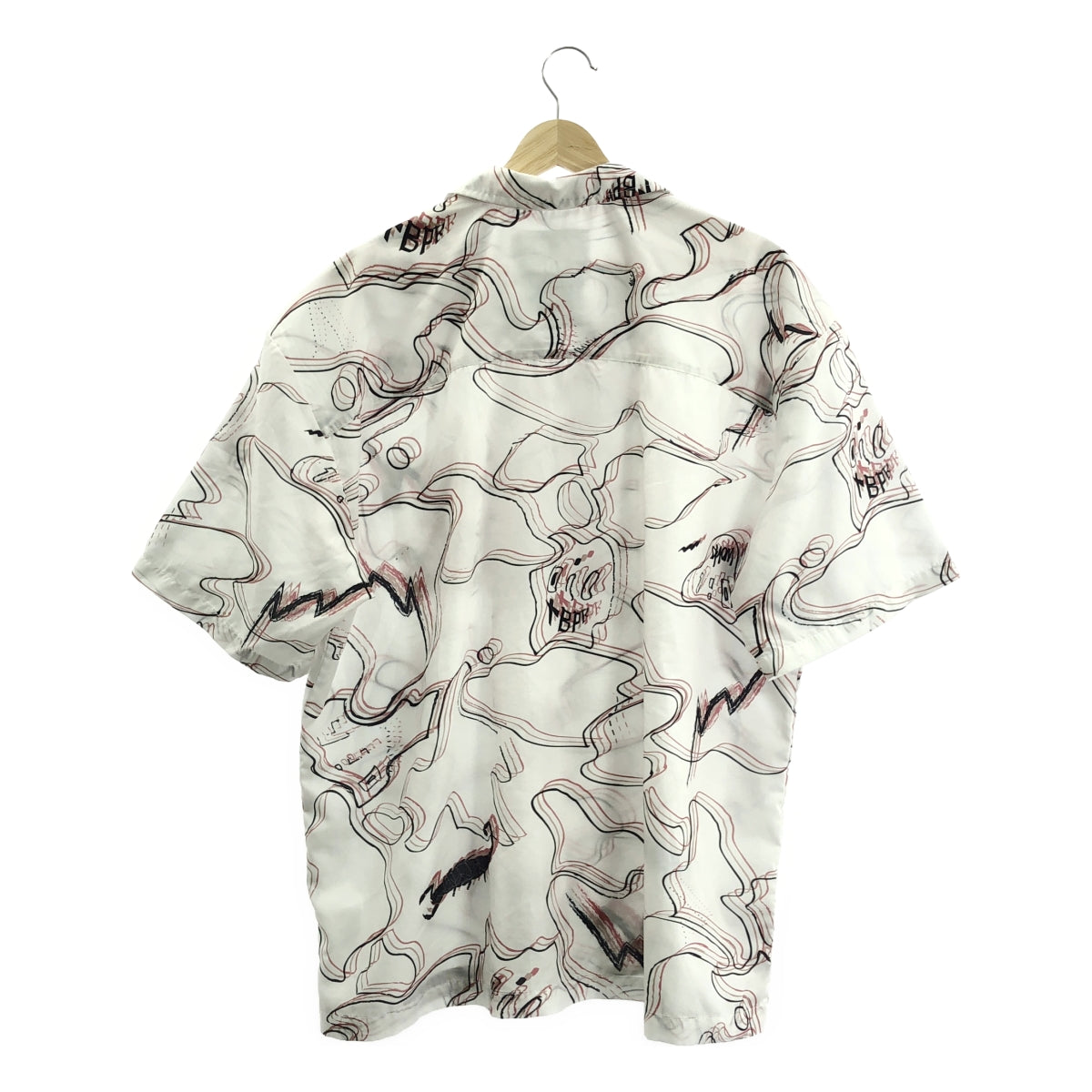 TIGHTBOOTH PRODUCTION / タイトブースプロダクション | ×OILWORKS オイルワークス / PARADISE ALOHA SHIRT パラダイス アロハシャツ | L | ホワイト | メンズ