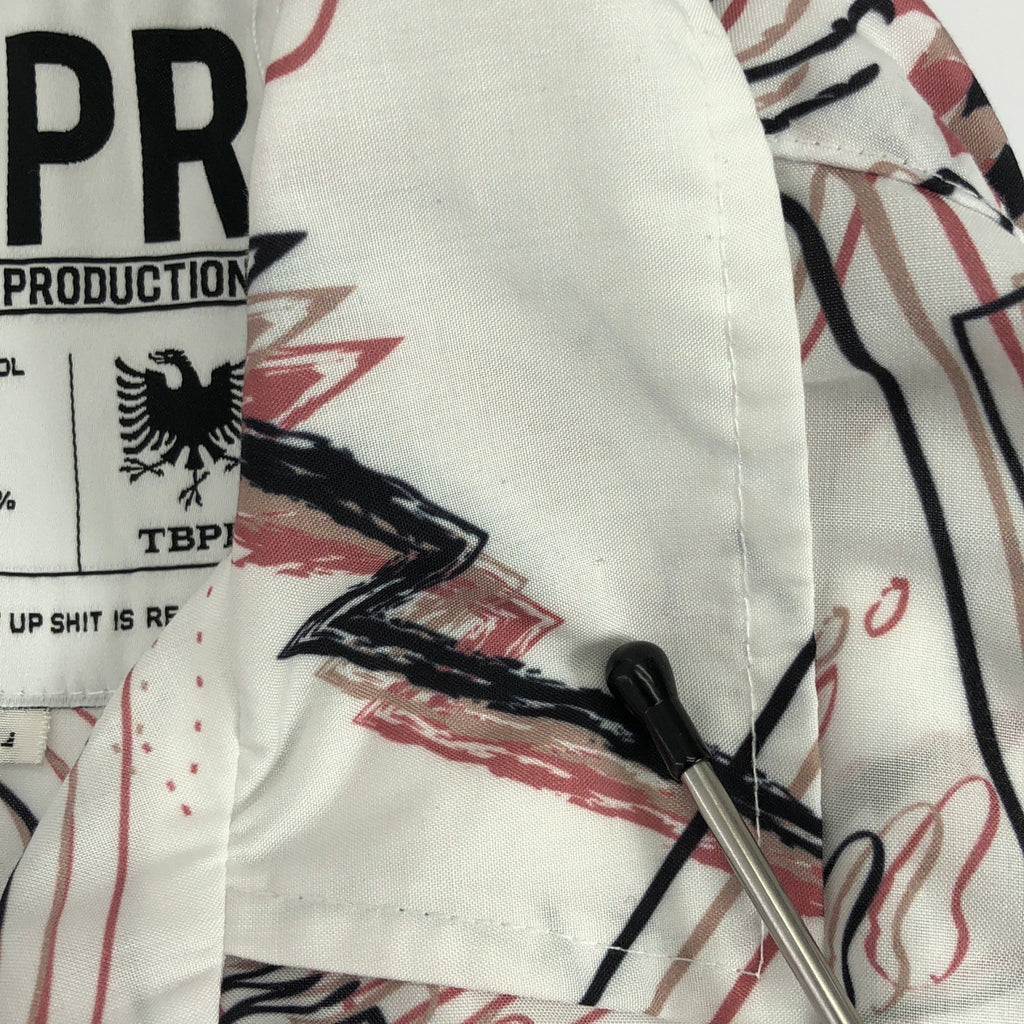 TIGHTBOOTH PRODUCTION / タイトブースプロダクション | ×OILWORKS オイルワークス / PARADISE ALOHA SHIRT パラダイス アロハシャツ | L | ホワイト | メンズ