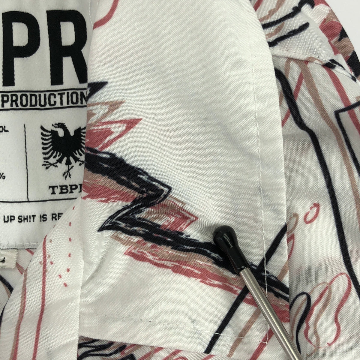 TIGHTBOOTH PRODUCTION / タイトブースプロダクション | ×OILWORKS オイルワークス / PARADISE ALOHA SHIRT パラダイス アロハシャツ | L | ホワイト | メンズ