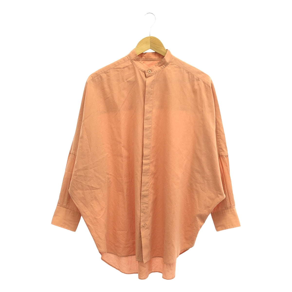 工會啟動 / 工會午餐 |棉質無領襯衫 |免費 |鮭魚粉紅 |女性的