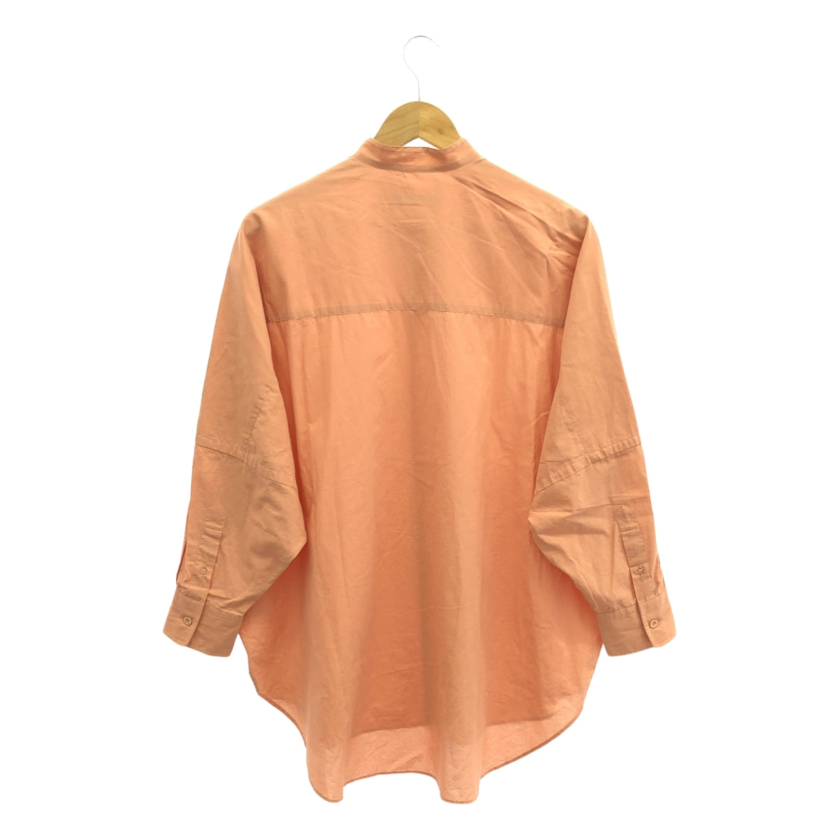 工會啟動 / 工會午餐 |棉質無領襯衫 |免費 |鮭魚粉紅 |女性的