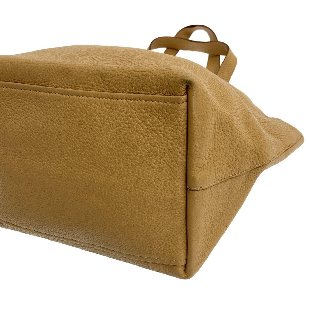 PRADA / 프라다 | 트라이앵글 로고 삼각 플레이트 가죽 토트 백 |