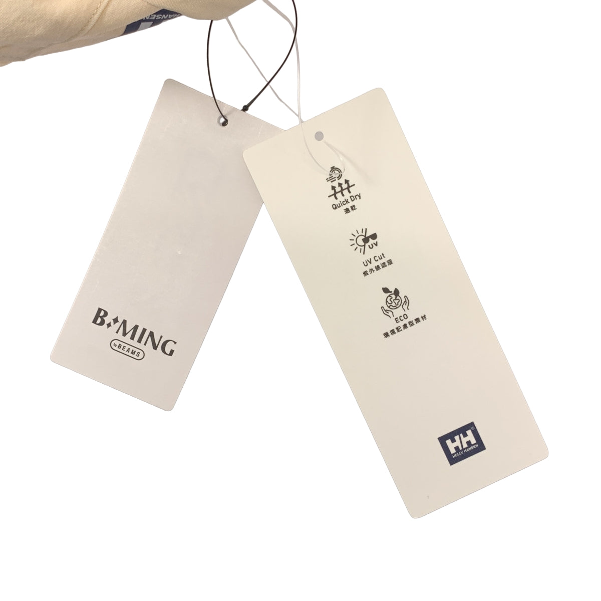 【美品】  Helly Hansen / ヘリーハンセン | × B:MING by BEAMS / 速乾 UVケア マリンリゾート パーカー | M | アイボリー | レディース
