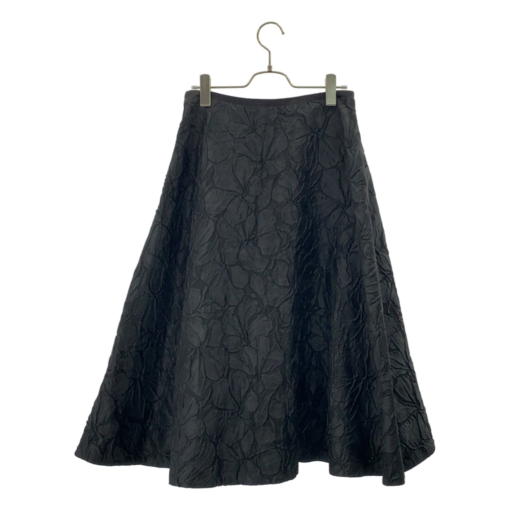 ADORE / アドーア | シルク混 フラワー フレアスカート | 36 | レディース