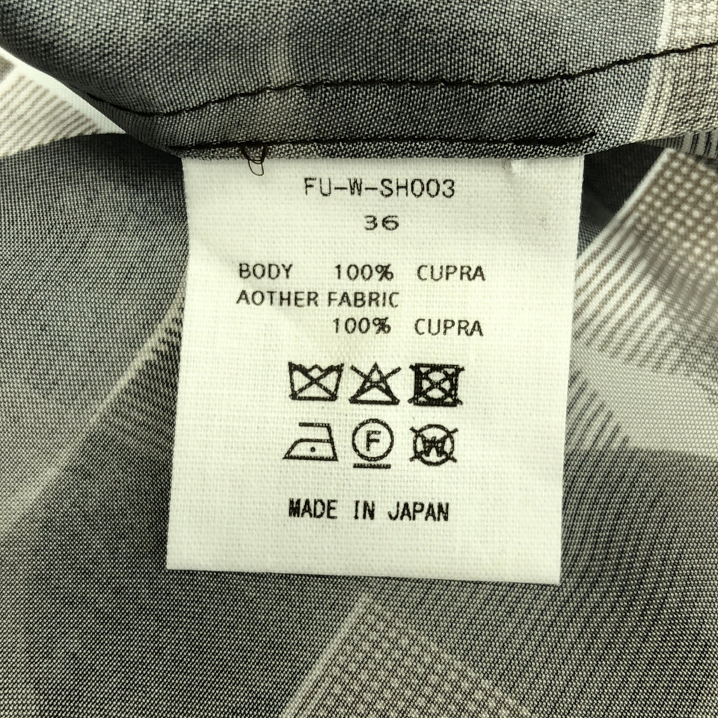 FUMIKA UCHIDA / フミカウチダ | 2025AW | GEOMETRIC PATTERN PRINTED BLOUSE ジオメトリックパターン ブリント ブラウス | 36 | レディース