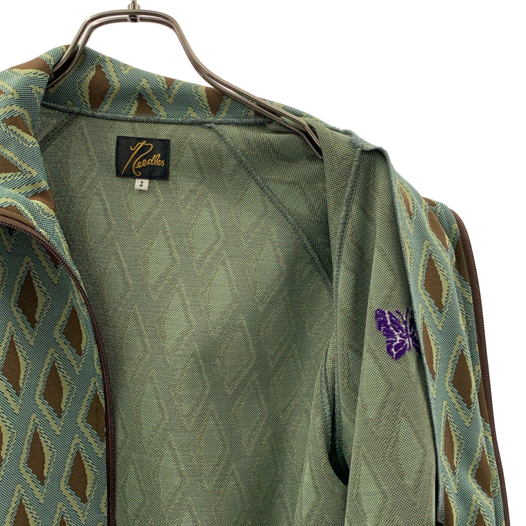 Needles / ニードルス | Track Jacket - Poly Jq. / 総柄 パピヨン ジャージ トラックジャケット | 2 | レディース