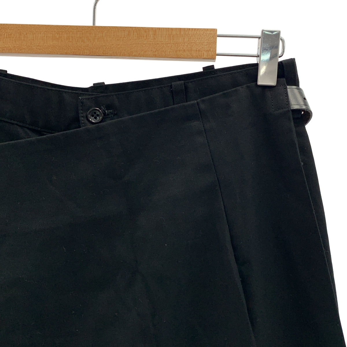 BLACK COMME des GARCONS / 블랙 콤 데 갤슨 | 2014SS | 제품 세척 가공 감기 스커트 바지 | XS |