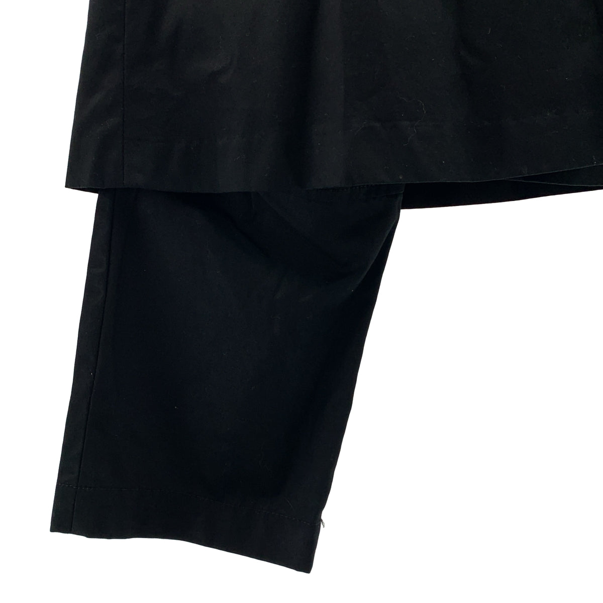 BLACK COMME des GARCONS / 블랙 콤 데 갤슨 | 2014SS | 제품 세척 가공 감기 스커트 바지 | XS |