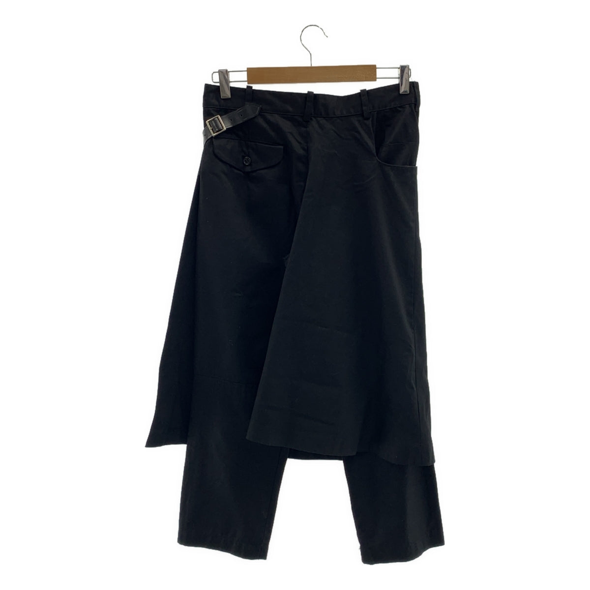 BLACK COMME des GARCONS / 블랙 콤 데 갤슨 | 2014SS | 제품 세척 가공 감기 스커트 바지 | XS |