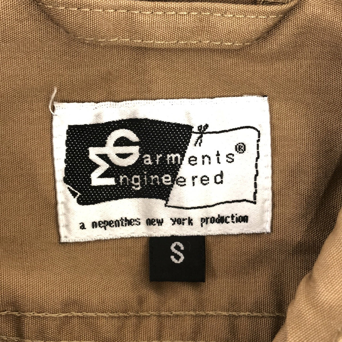 Engineered Garments / 엔지니어드 가먼츠 | 지퍼 업 스윙 워크 재킷 | S | 브라운 | 남성