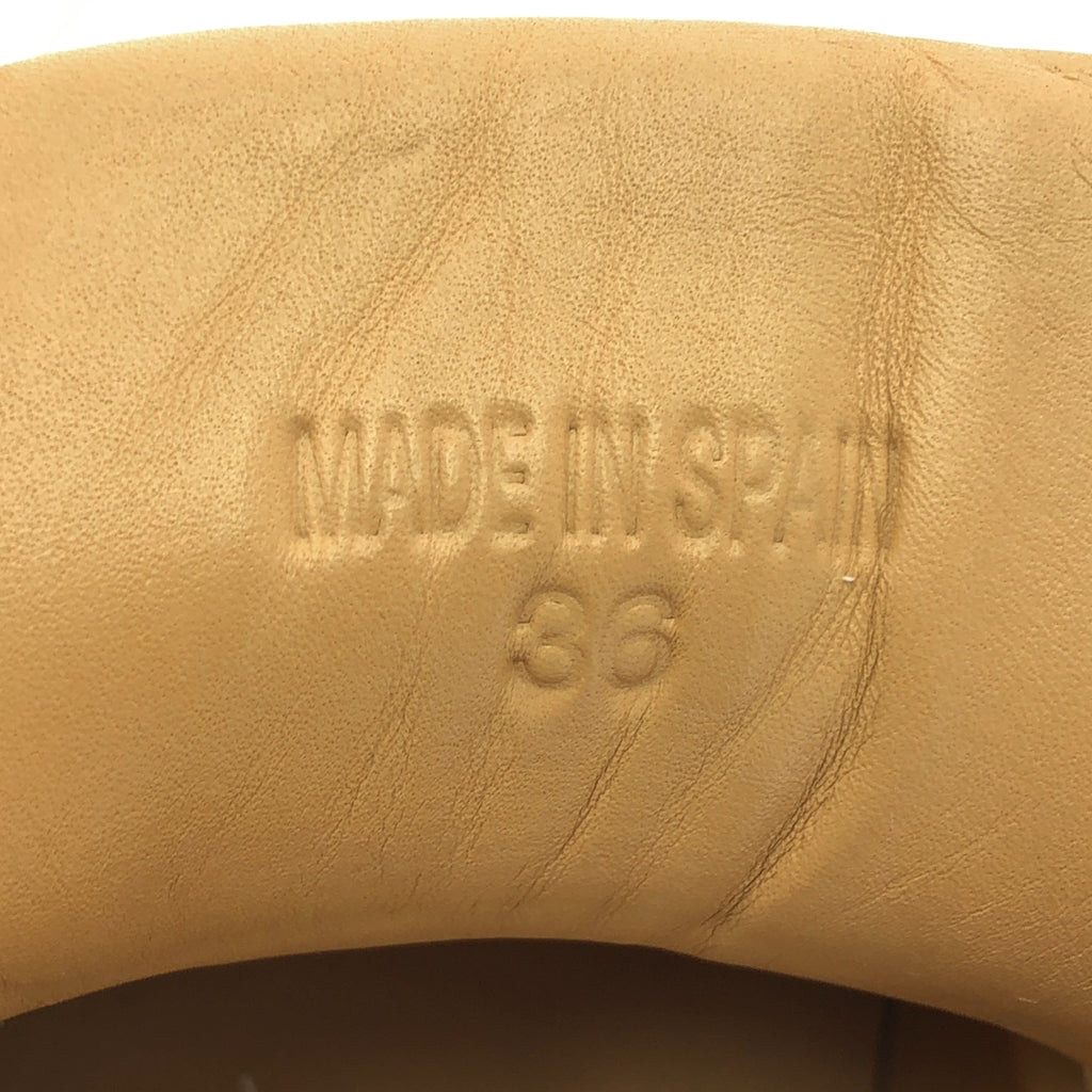 JIL SANDER | 皮革厚底運動鞋 | 36碼 | 白色 | 女款