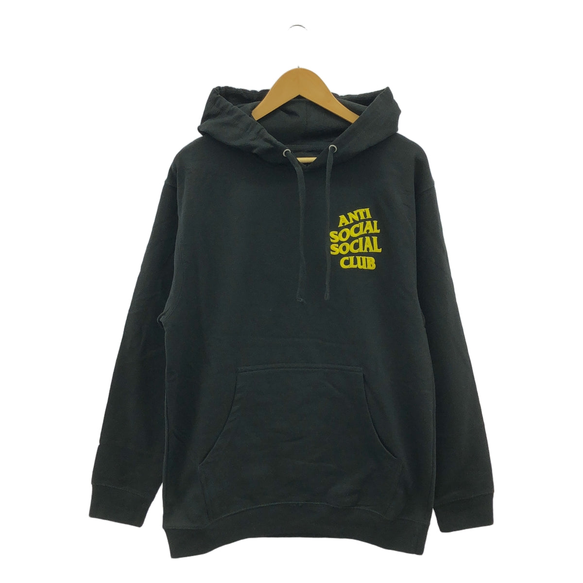 ANTI SOCIAL SOCIAL CLUB / アンチソーシャルソーシャルクラブ | ロゴ刺しゅう スウェットパーカー | M | ブラック | メンズ