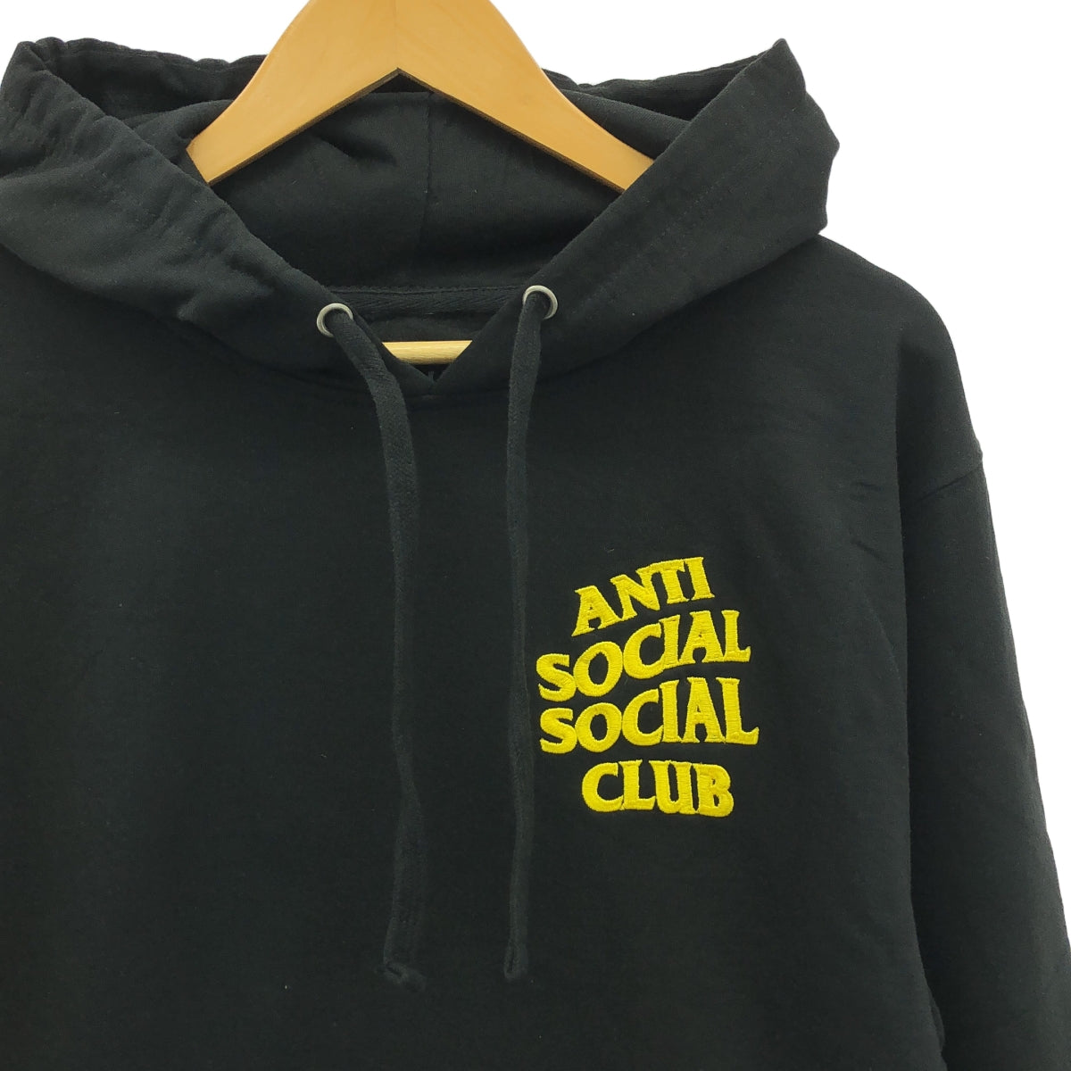 ANTI SOCIAL SOCIAL CLUB / アンチソーシャルソーシャルクラブ | ロゴ刺しゅう スウェットパーカー | M | ブラック | メンズ