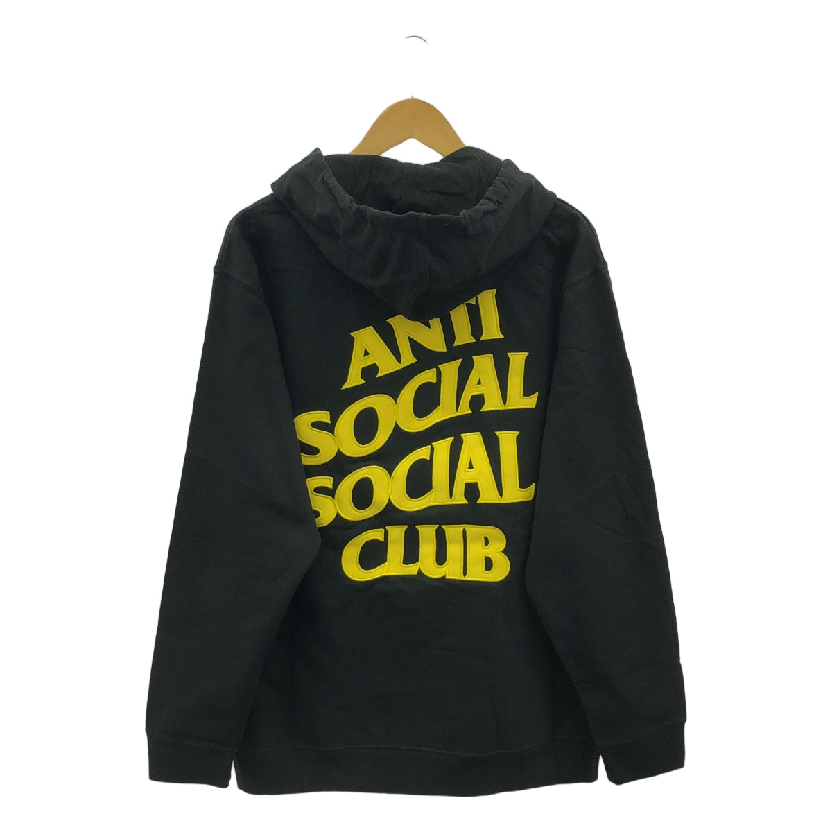ANTI SOCIAL SOCIAL CLUB / アンチソーシャルソーシャルクラブ | ロゴ刺しゅう スウェットパーカー | M | ブラック | メンズ