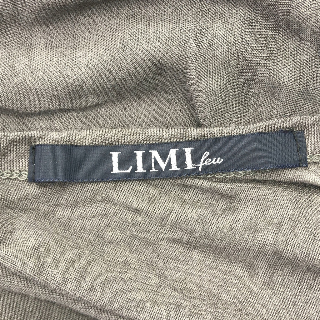 LIMI feu / リミフゥ | 2019SS | 変形 アシンメトリー カットソー Tシャツ | S | レディース