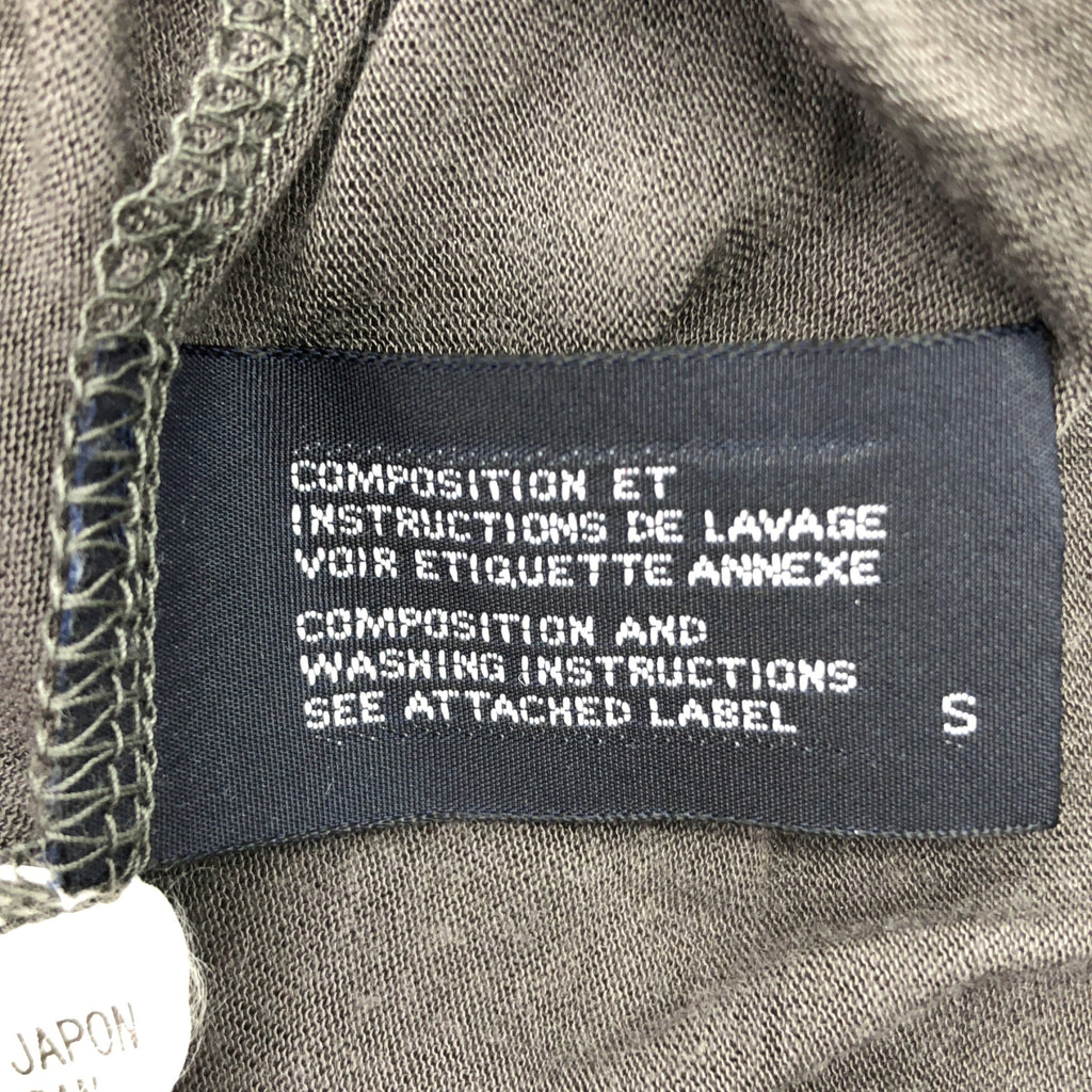 LIMI feu / リミフゥ | 2019SS | 変形 アシンメトリー カットソー Tシャツ | S | レディース