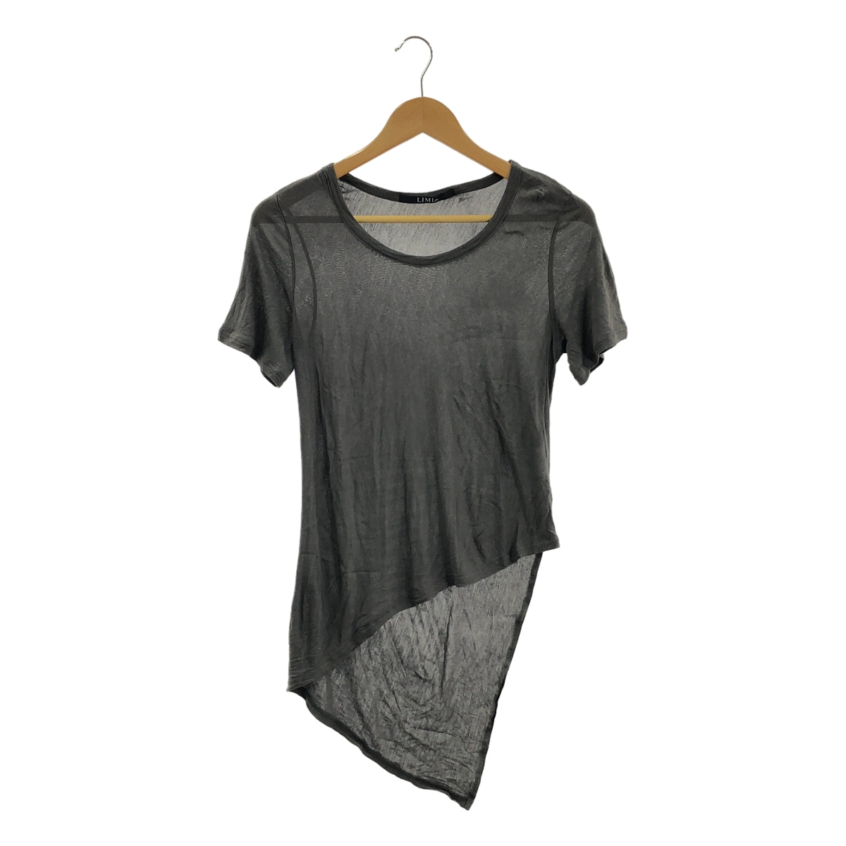 LIMI feu / リミフゥ | 2019SS | 変形 アシンメトリー カットソー Tシャツ | S | レディース