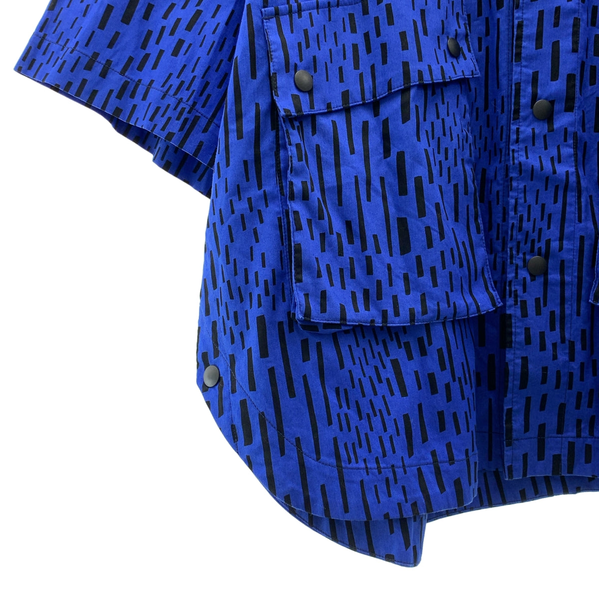 傳統防風雨衣 | RENFREW PACKABLE 全印花可打包雨披外套 | 尺寸 34 | 女款