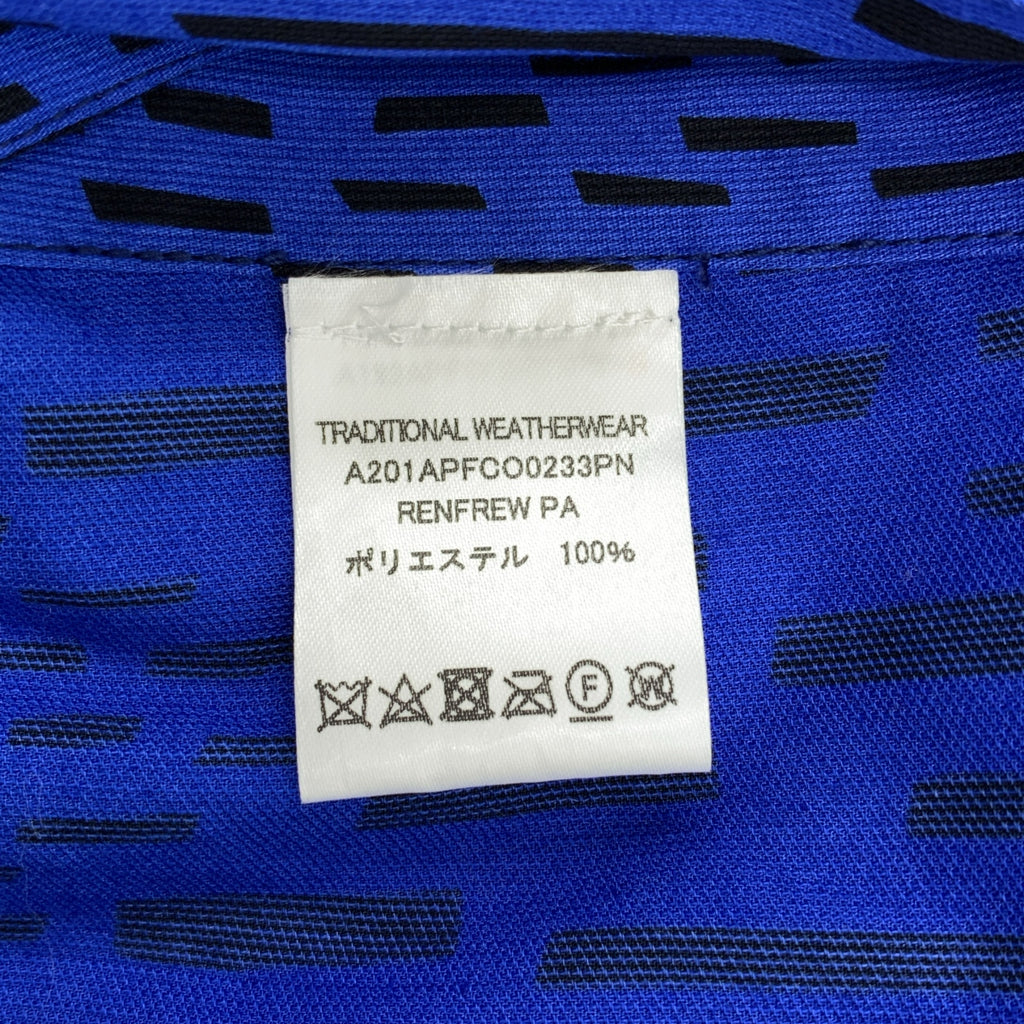 傳統防風雨衣 | RENFREW PACKABLE 全印花可打包雨披外套 | 尺寸 34 | 女款