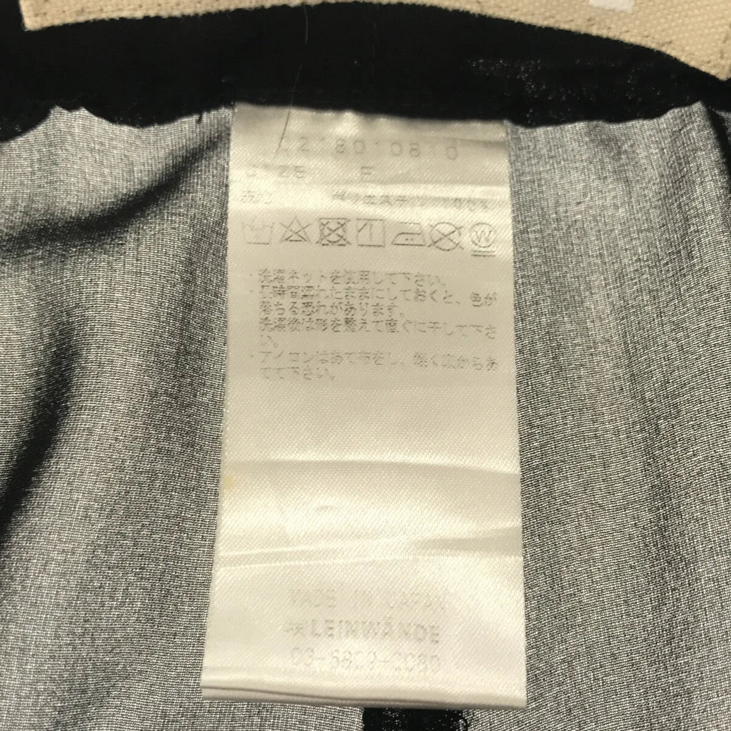 LEINWANDE / ラインヴァンド | シアー イージーパンツ | F | ブラック | レディース