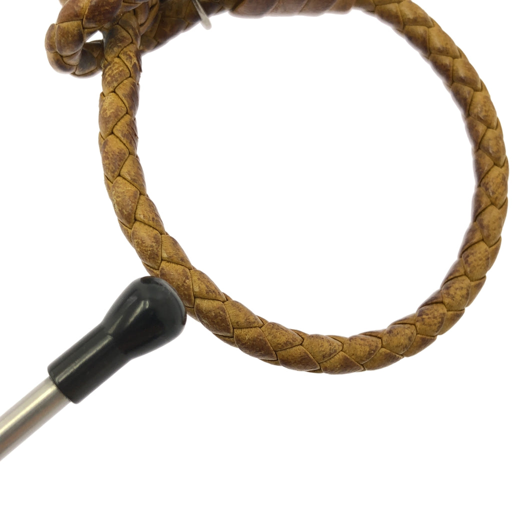 BOTTEGA VENETA / 보테가 베네타 | 가죽 인트레치아토 팔찌 | 브라운 | 여성