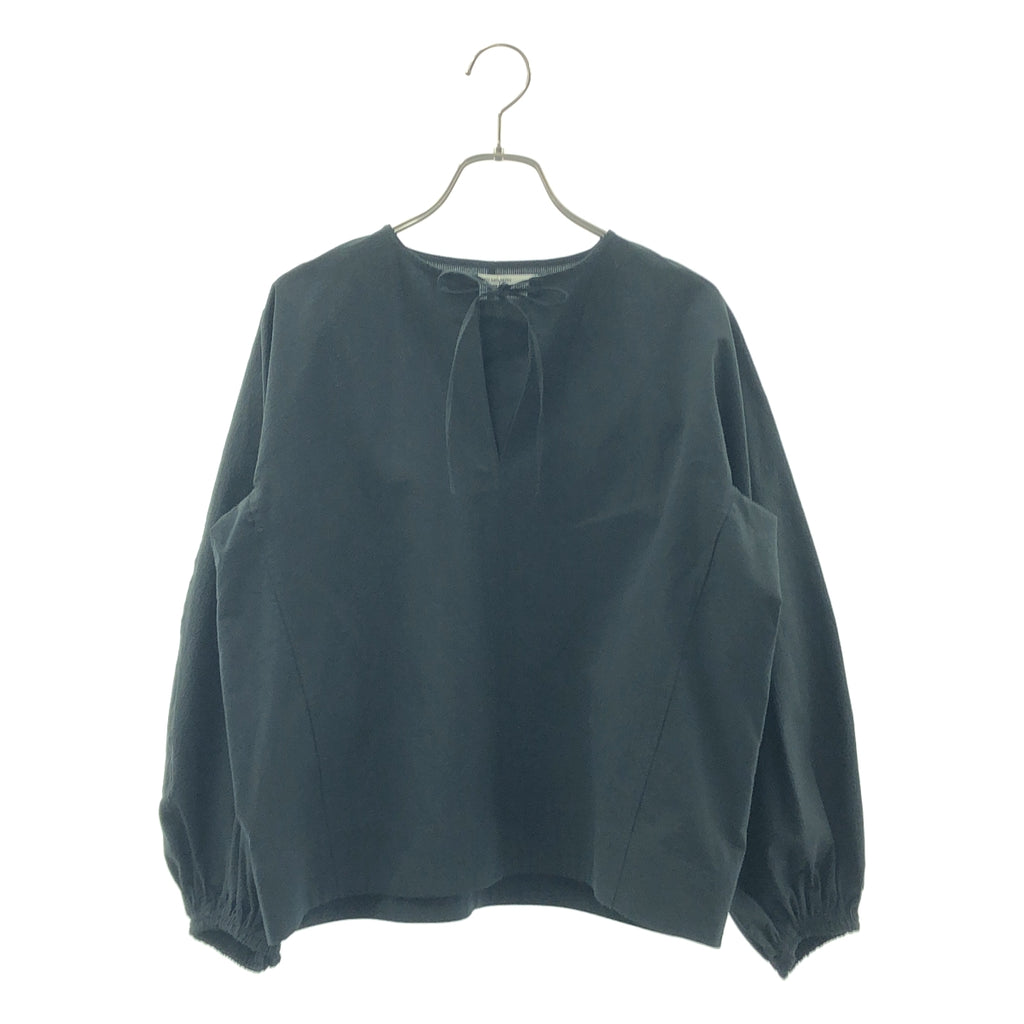 TENNE HANDCRAFTED MODERN / 텐핸드크라프티드모던 | volume sleeve pullover / 개더 볼륨 슬리브 풀오버 셔츠 블라우스 | F |
