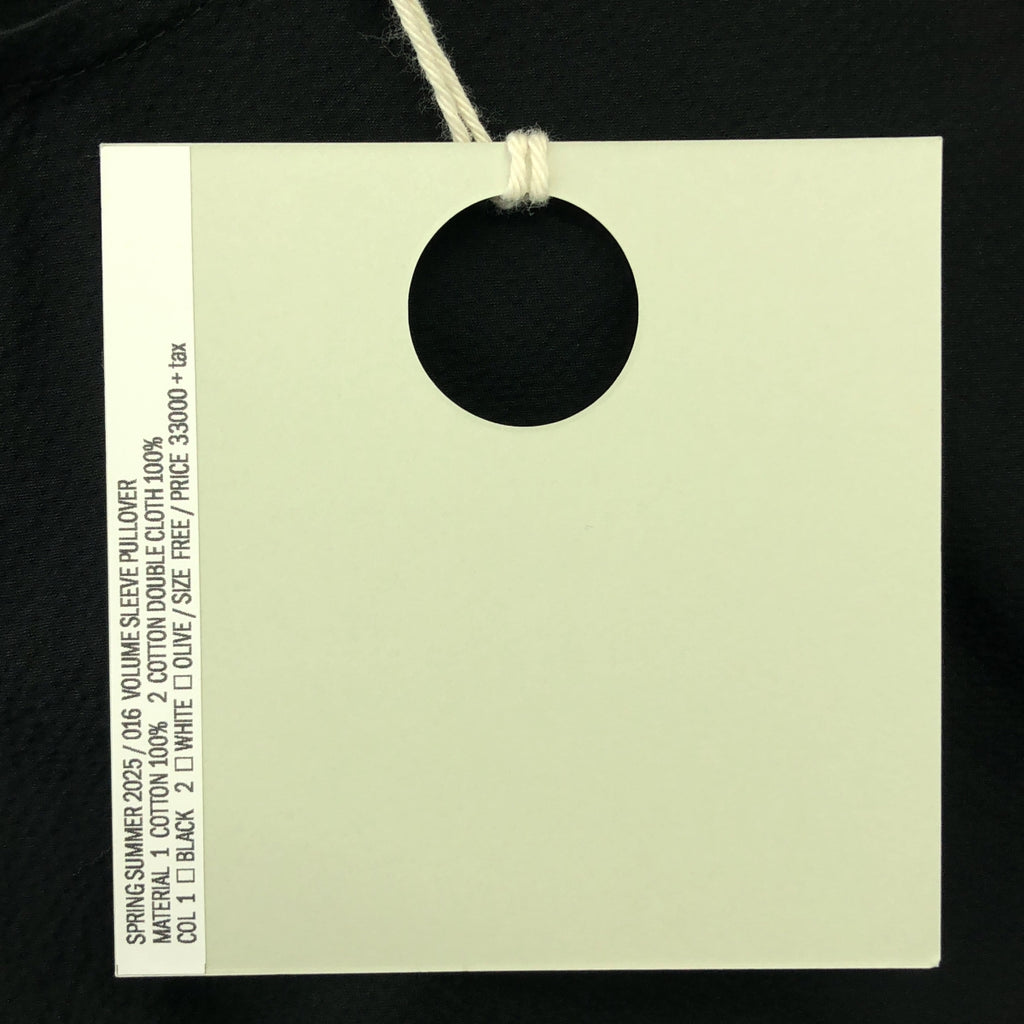 TENNE HANDCRAFTED MODERN / 텐핸드크라프티드모던 | volume sleeve pullover / 개더 볼륨 슬리브 풀오버 셔츠 블라우스 | F |