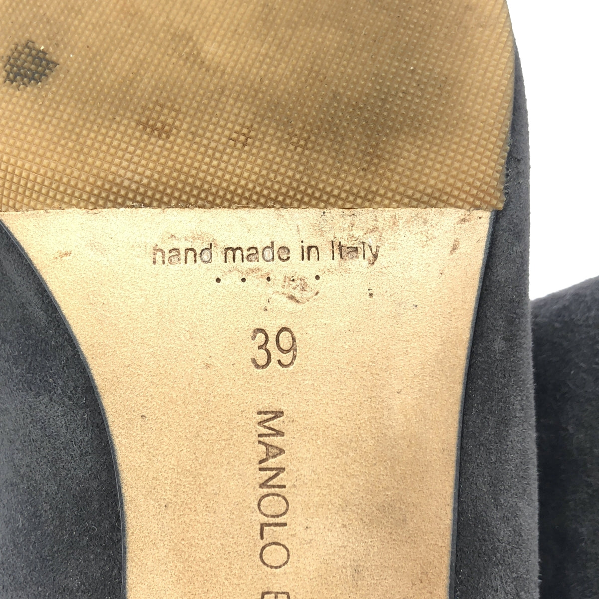 MANOLO BLAHNIK / Manolo Blahnik | 絨面革及膝長靴 | 39 | 女款