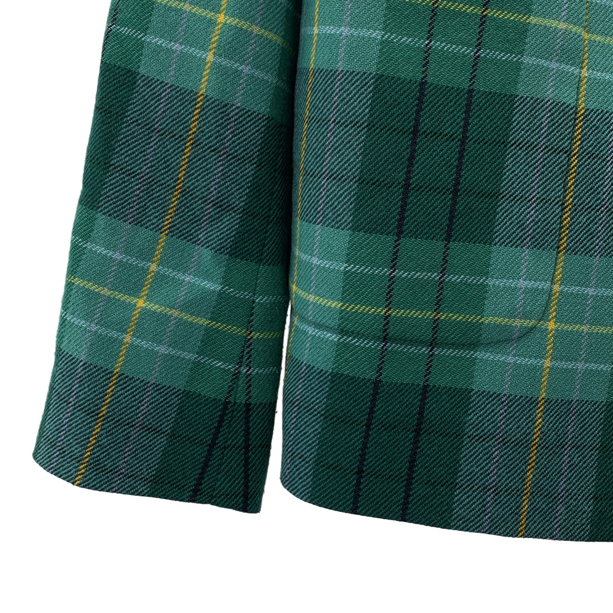 KATE SPADE / 케이트 스페이드 | 체크 울 테일러드 재킷 | 2 |