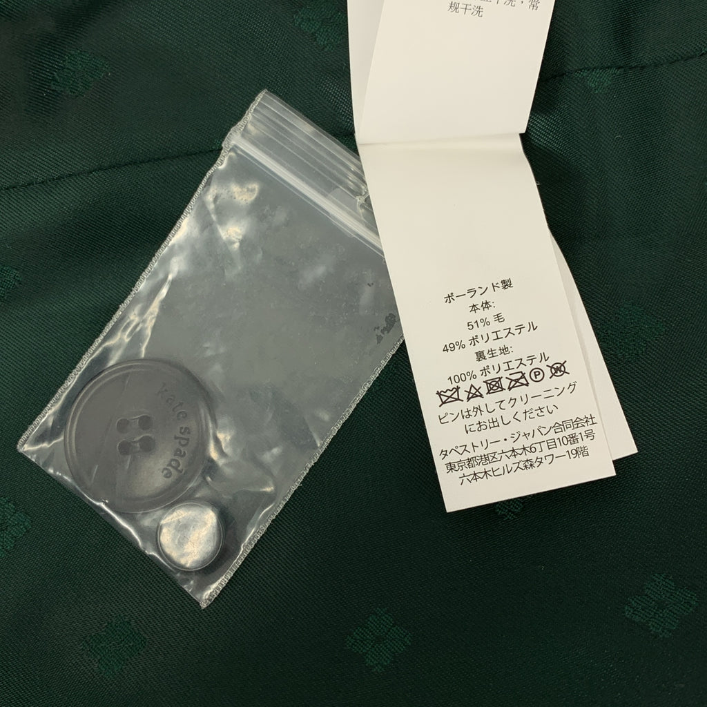 KATE SPADE / 케이트 스페이드 | 체크 울 테일러드 재킷 | 2 |