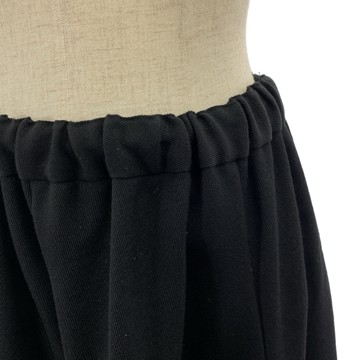 COMME des GARCONS / 콤데 갤슨 | 2022AW | 울 풍선 롱 이지 스커트 | S |