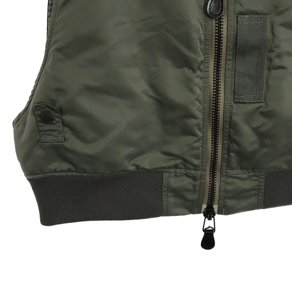 [狀況良好] HYKE | 2023秋冬 | TYPE MA-1 短上衣外套 | F |卡其色 |女性的