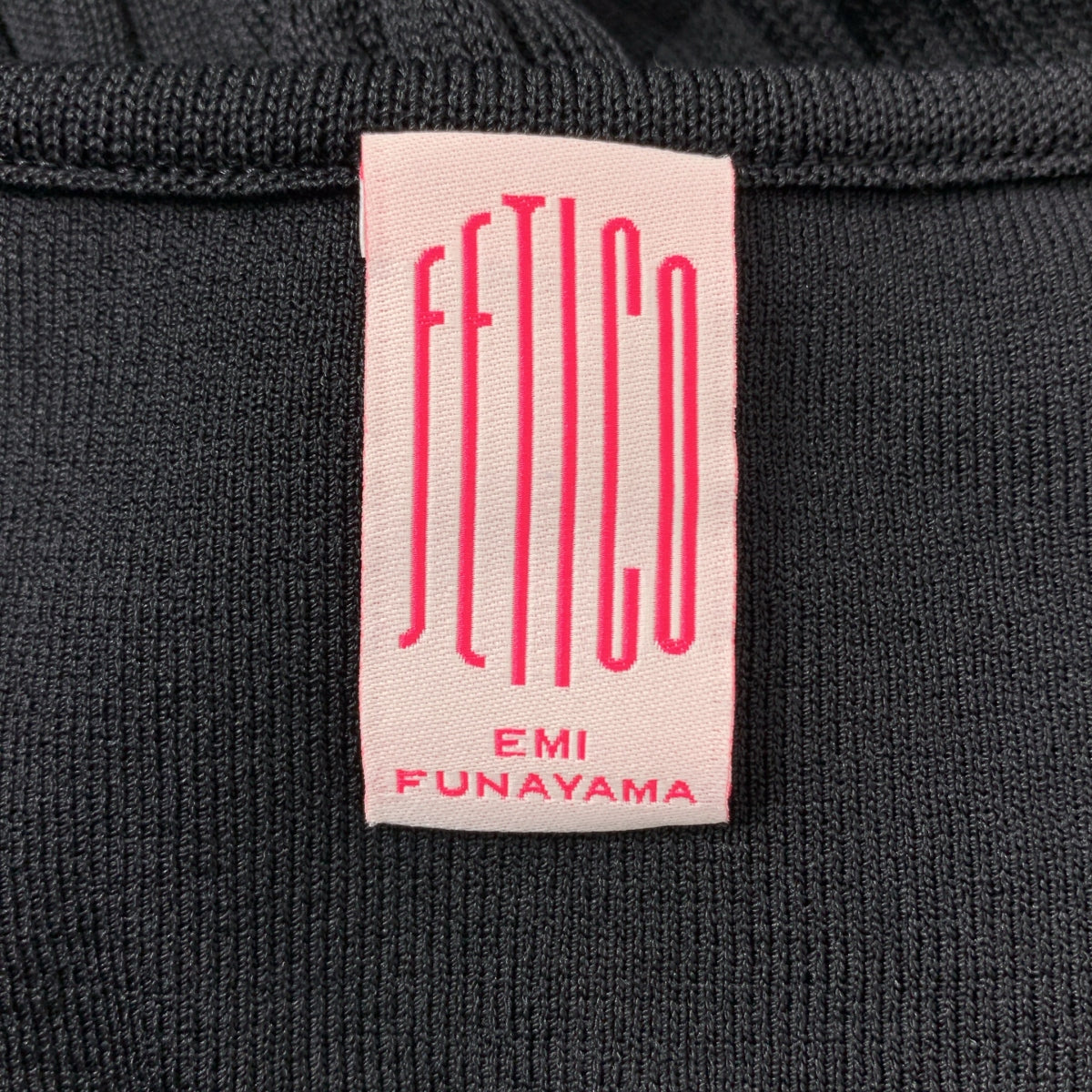 FETICO | THE TOKYO 獨家條紋針織半袖洋裝 | F 碼 | 女款