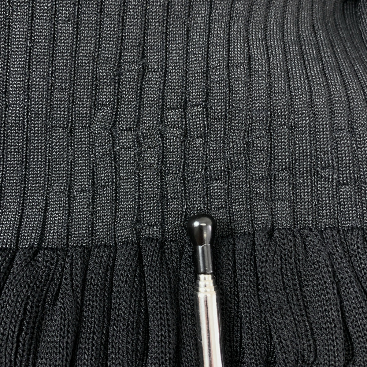 FETICO / 페티코 | THE TOKYO 별주 STRIPE KNIT HALF SLEEVE DRESS 니트 원피스 | F | 여성