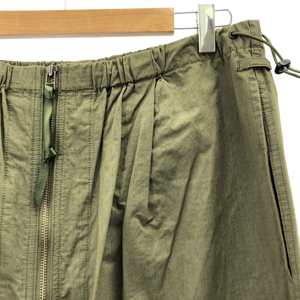 【미품】 Product Twelve / 제품 투엘브 | 2022AW | Flight Pants / 밀리터리 플라이트 카고 와이드 팬츠 | 3 | 카키 | 남성
