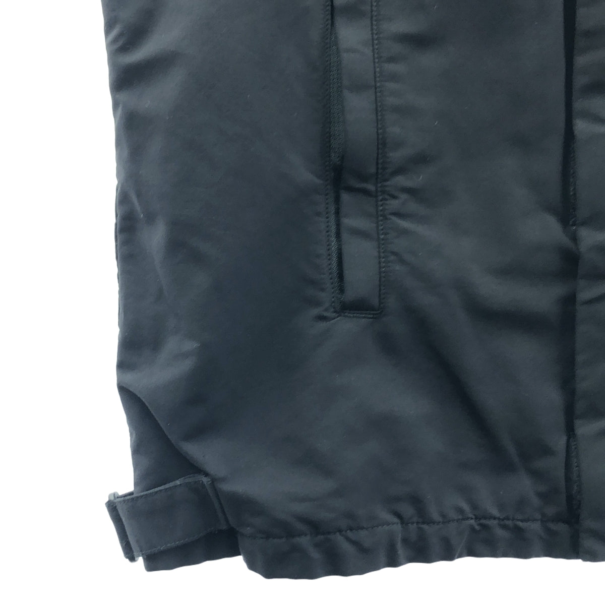 C.E / シーイー | 2023SS | FLEECE LINING VEST フリースライニングベスト コットンナイロンクロス | M | ブラック | メンズ