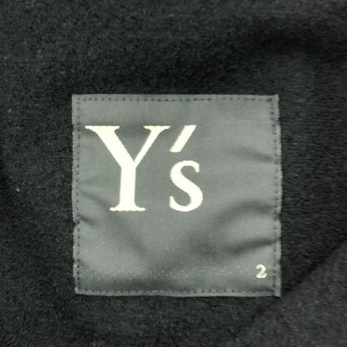 Y's / ワイズヨウジヤマモト | ウール ナイロン 変形 デザイン ロング コート | 2 | レディース