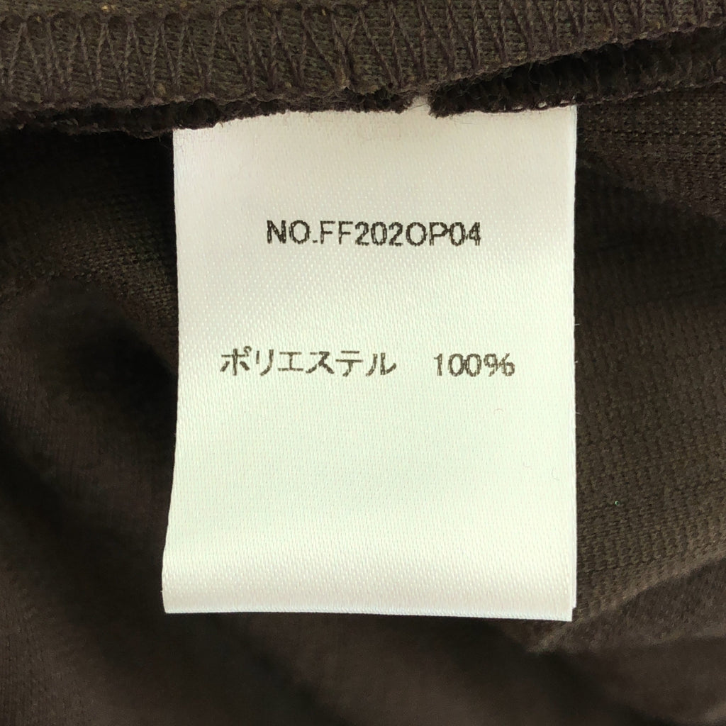 foufou / フーフー | corduroy crew neck one piece / コーデュロイ ドレス ワンピース | 1 | ブラウン | レディース
