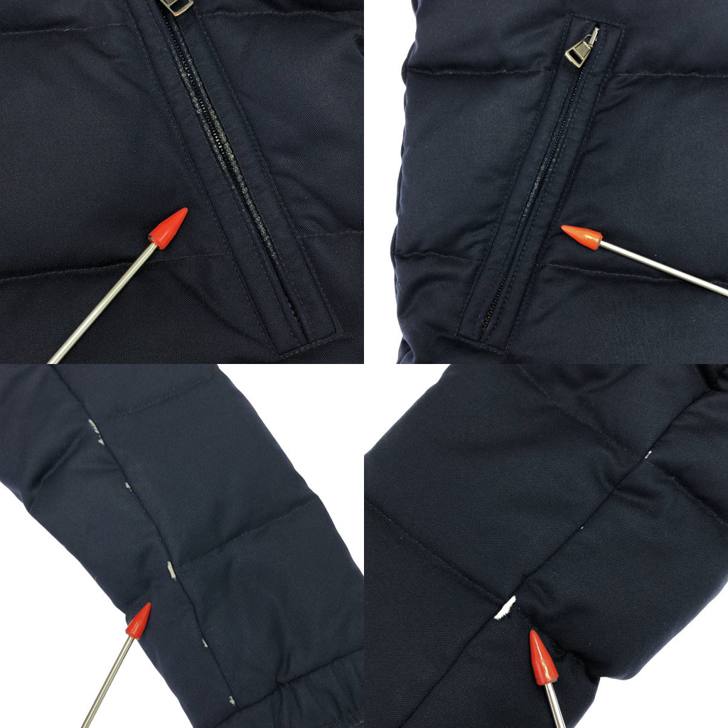 MONCLER / モンクレール | MONTGENEVRE GIUBBOTTO モンジュネーブル ウール ダウンジャケット | 3 | ネイビー | メンズ