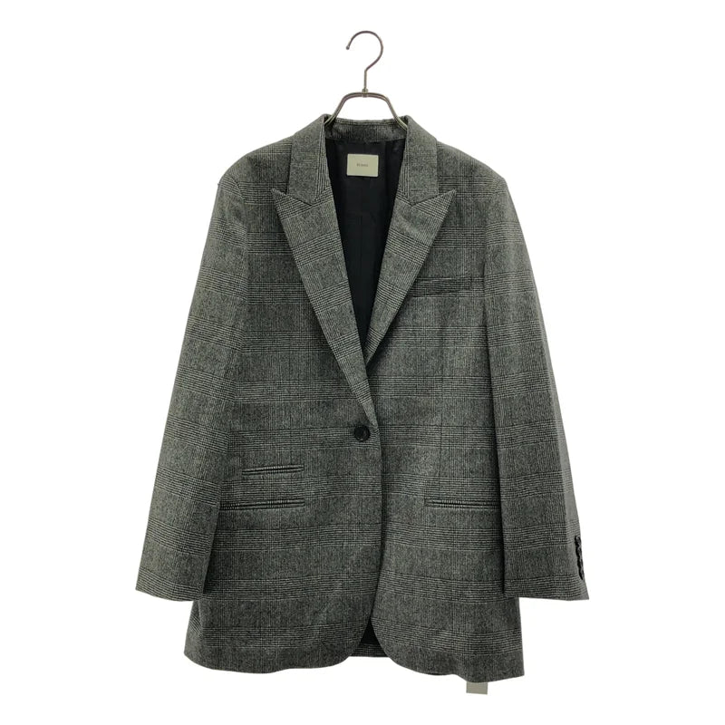 L'Appartement / アパルトモン | 2025AW | GLEN CHECK SINGLE JACKET / グレンチェック シングルジャケット |