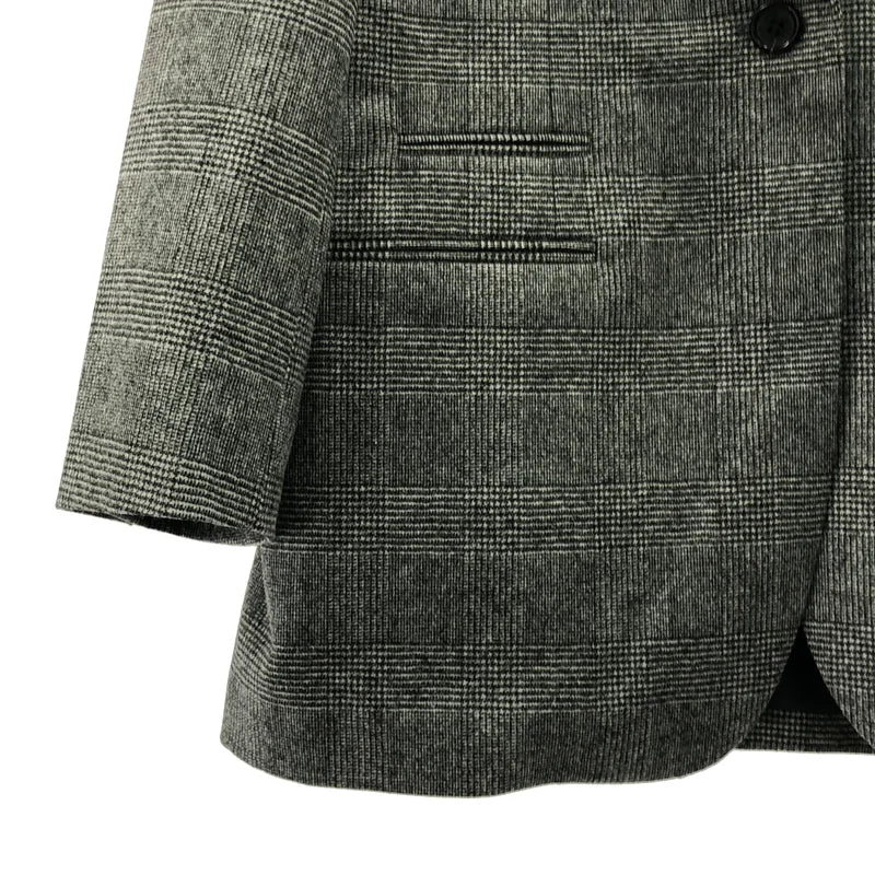 L'Appartement / アパルトモン | 2025AW | GLEN CHECK SINGLE JACKET / グレンチェック シングルジャケット |