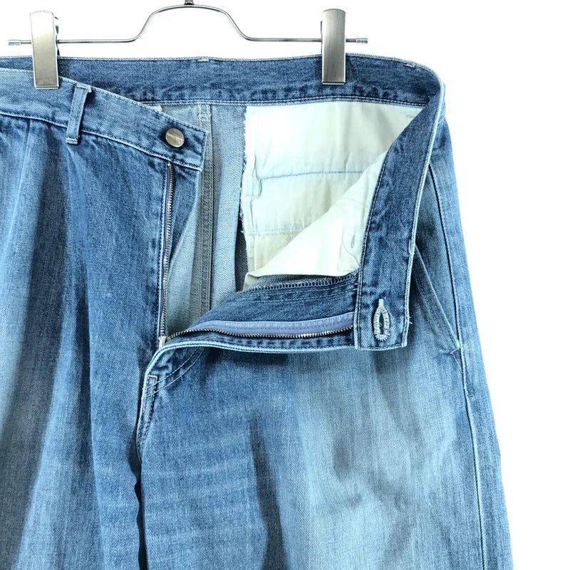 Graphpaper / グラフペーパー | 2025SS | Selvage Denim Two Tuck Pants / サルベージデニム 2タックパンツ | 2 | メンズ