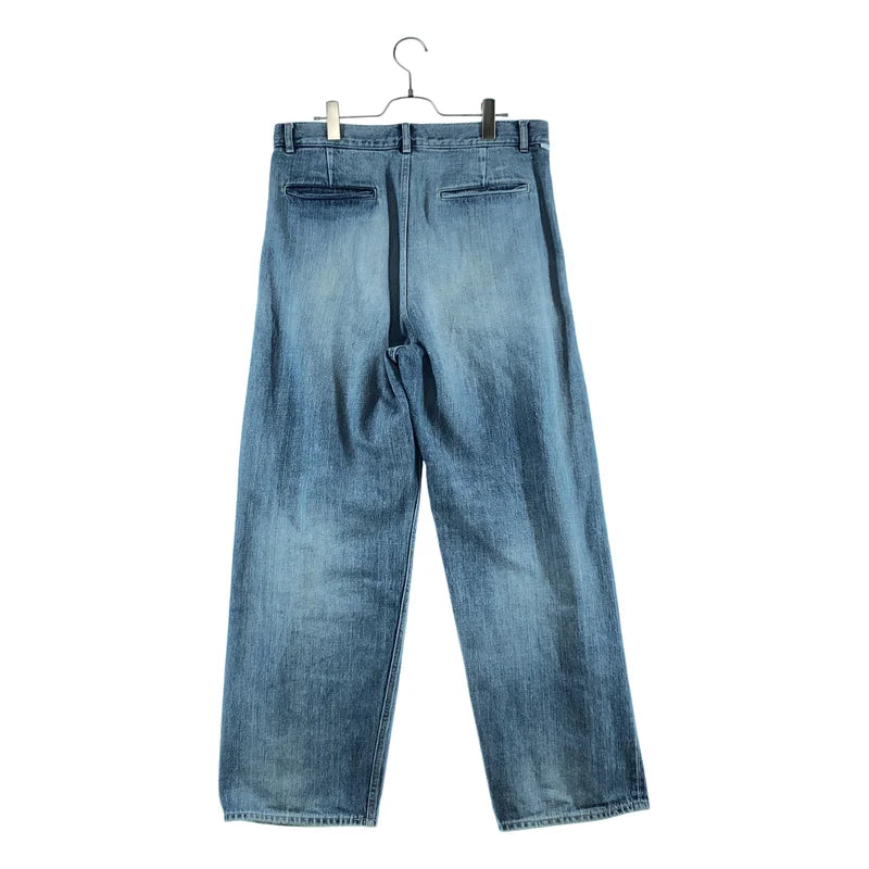 Graphpaper / グラフペーパー | 2025SS | Selvage Denim Two Tuck Pants / サルベージデニム 2タックパンツ | 2 | メンズ