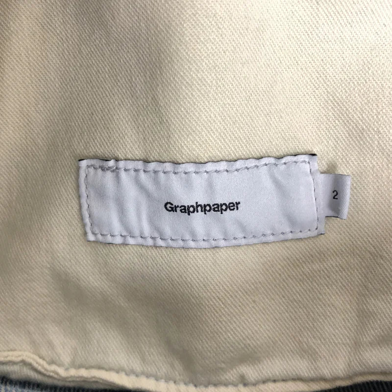 Graphpaper / グラフペーパー | 2025SS | Selvage Denim Two Tuck Pants / サルベージデニム 2タックパンツ | 2 | メンズ
