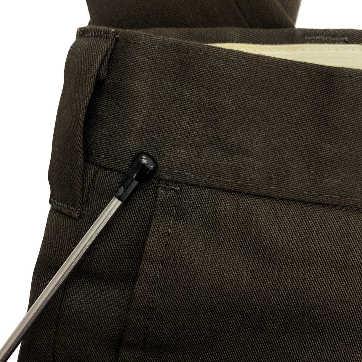 WACKO MARIA / 와코 마리아 | 폴리 에스테르 코튼 치노 치노 워크 팬츠 | S | 남성