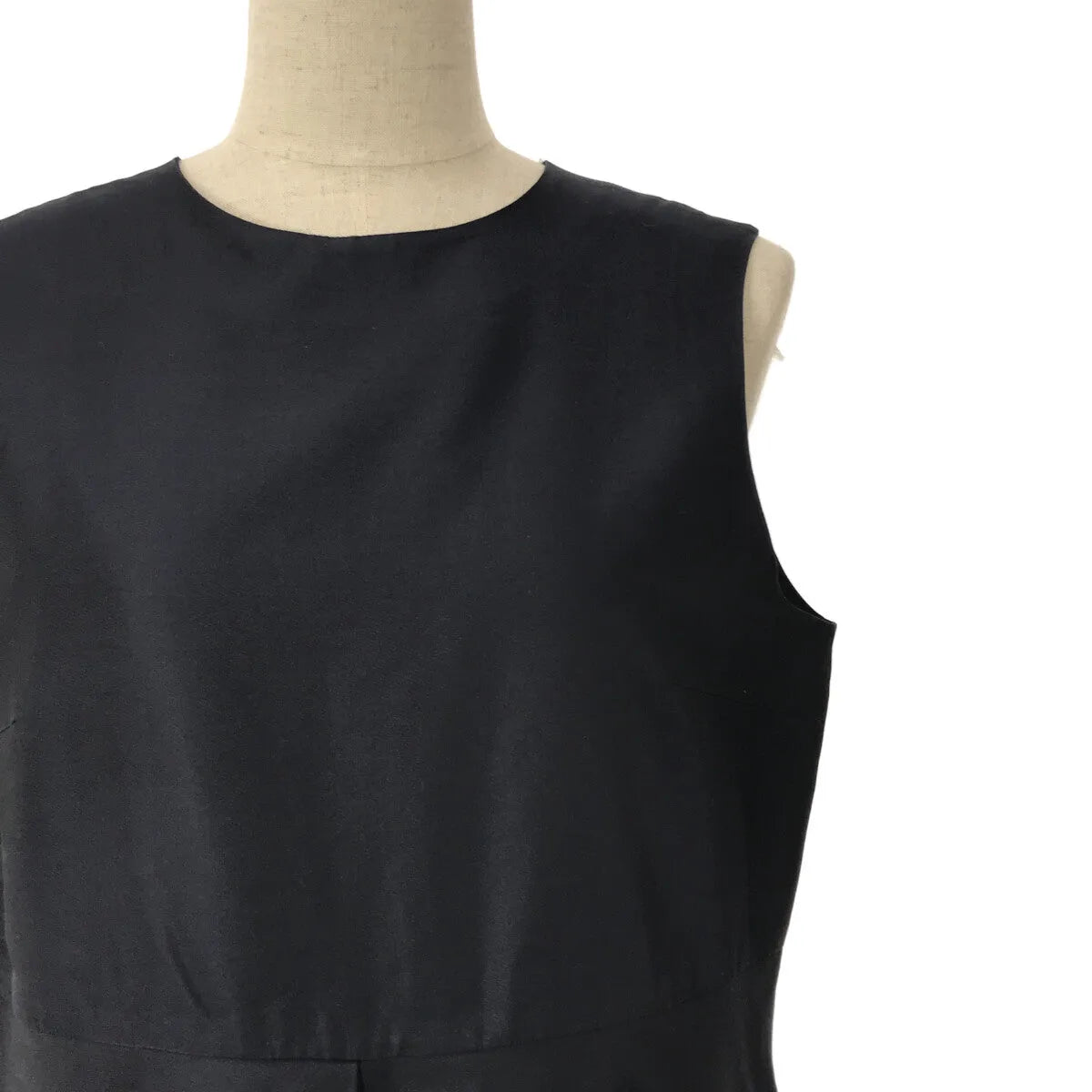 R&D.M.Co / オールドマンズテーラー | シルク ポケット ドレス ワンピース | M | ネイビー | レディース