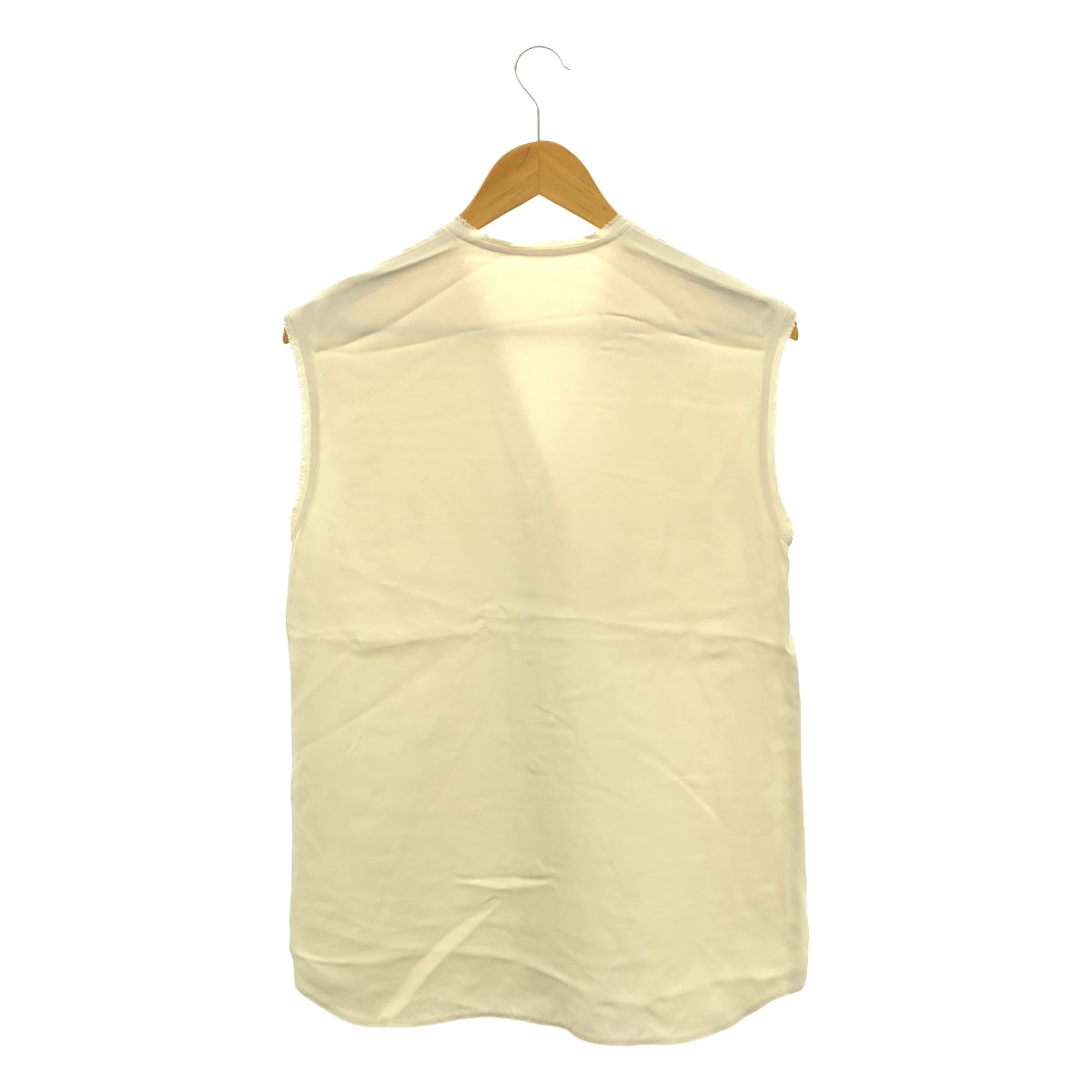 Plage / Plage | 2023SS | R'IAM V-neck sleeveless shirt | F | Natural | Women's