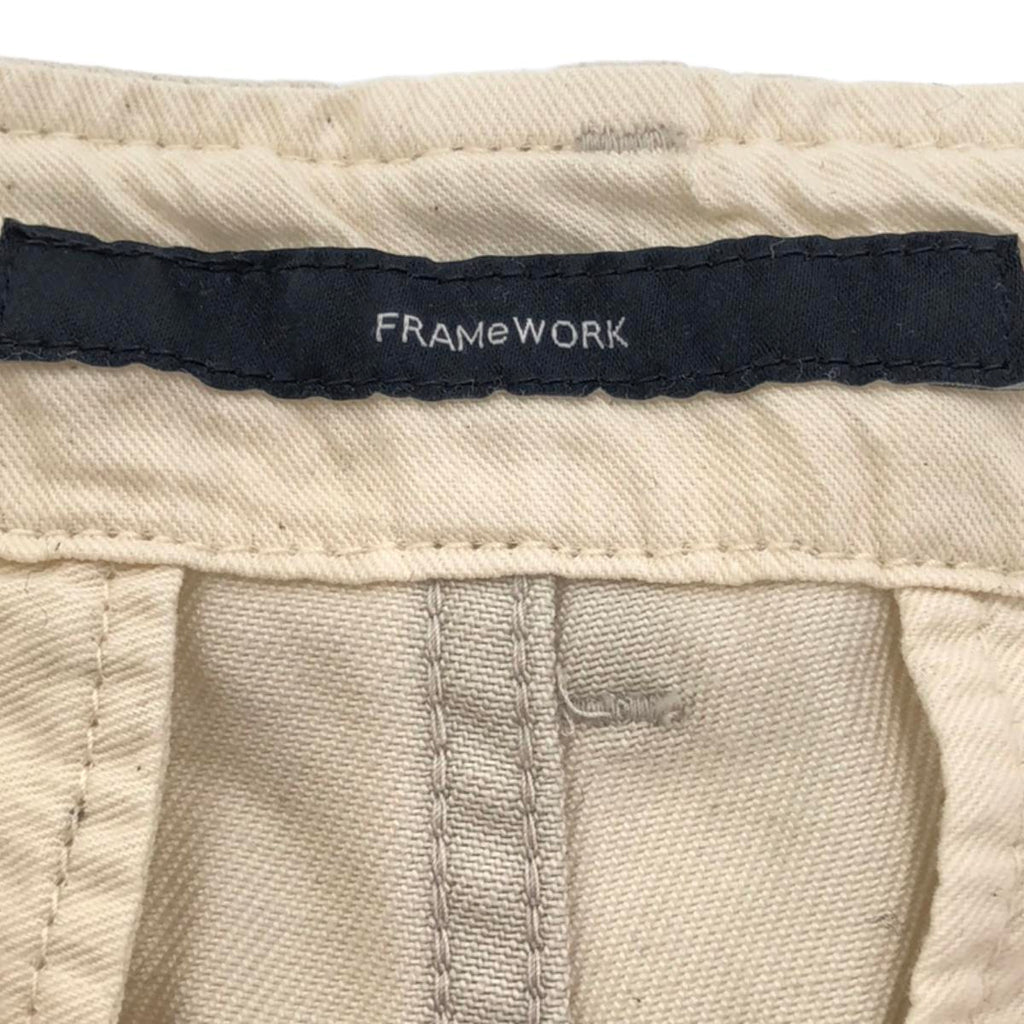 【美品】  Framework / フレームワーク | 2024SS | DRAWING CHINO PANTS チノパンツ | 40 | ナチュラル | レディース